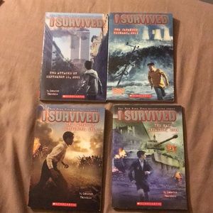 I Survived by Lauren Tarshis books bundle